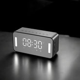 Abode Alarm Clock and Speaker Black